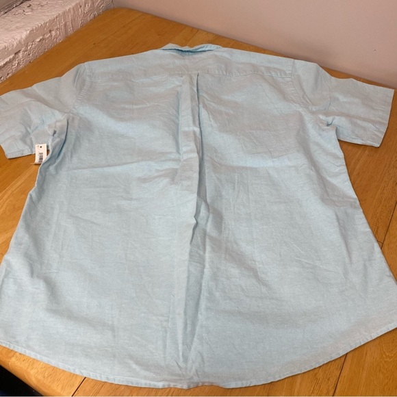 Amazon Essentials Easy Care Button Down Shirt XL Mens Color Mint Adult - Picture 2 of 6